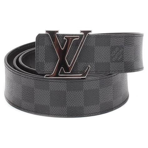 louis vuitton ceinture homme noir